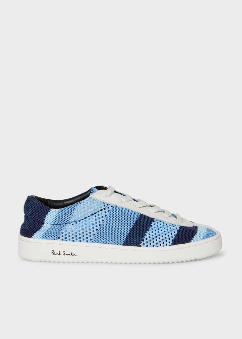 Women's Blue 'Retro' Trainers 1