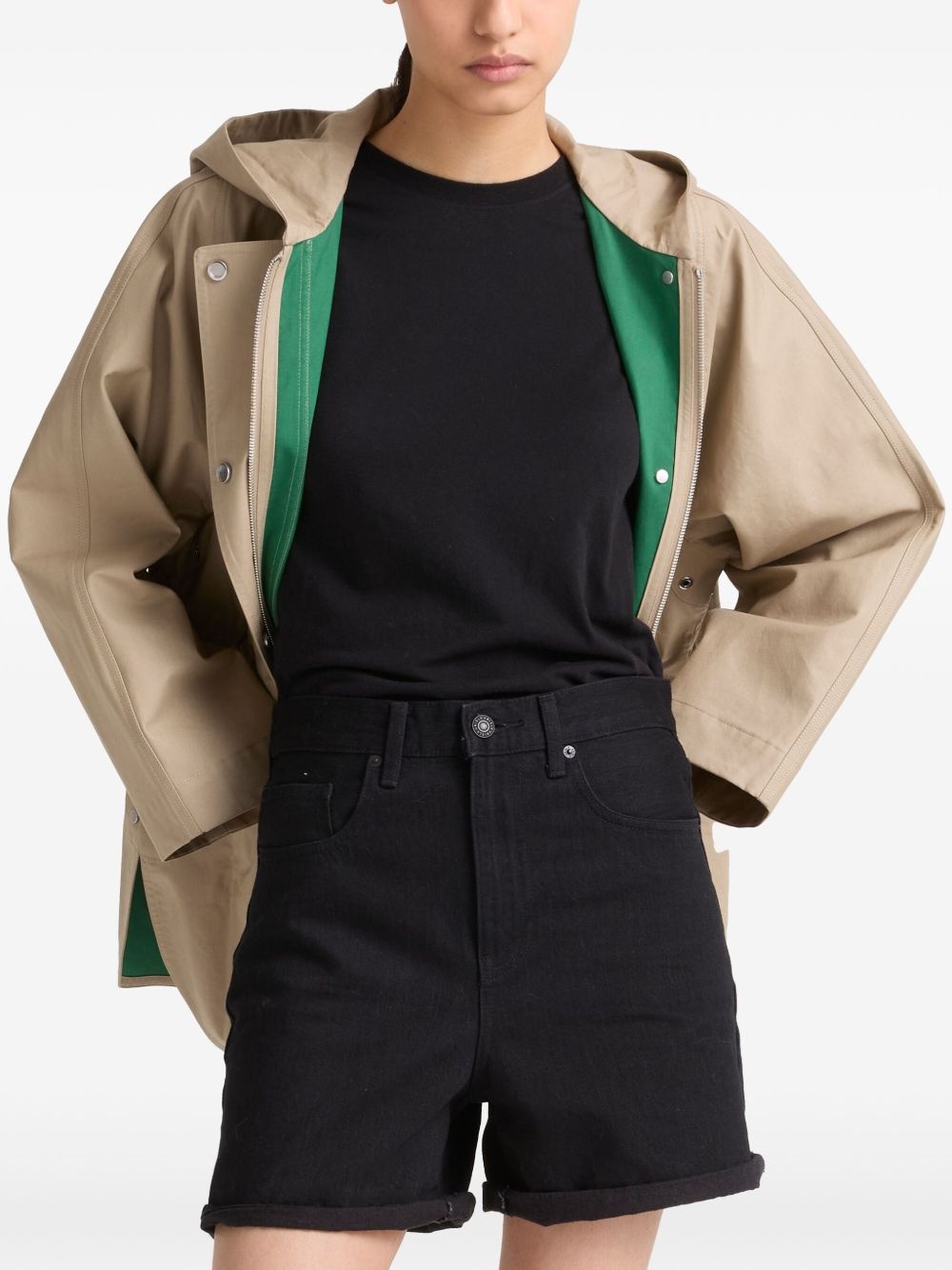 hooded parka coat - 4