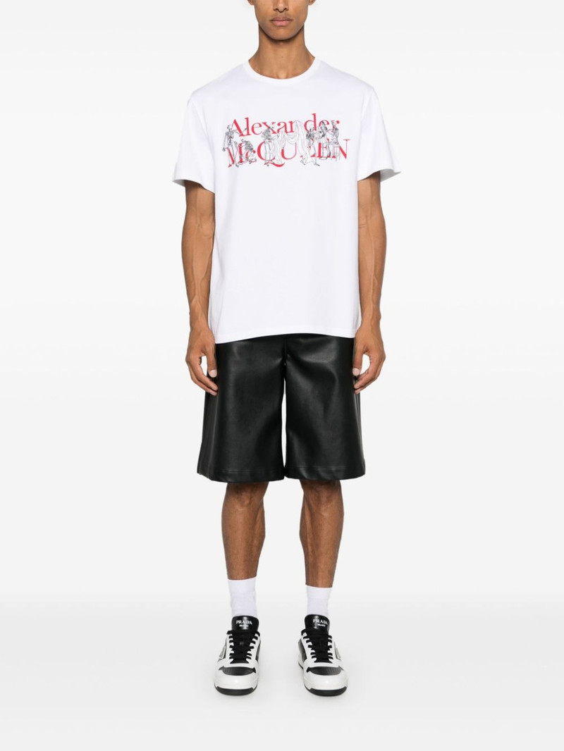 Alexander McQueen logo-print cotton T-shirt outlook