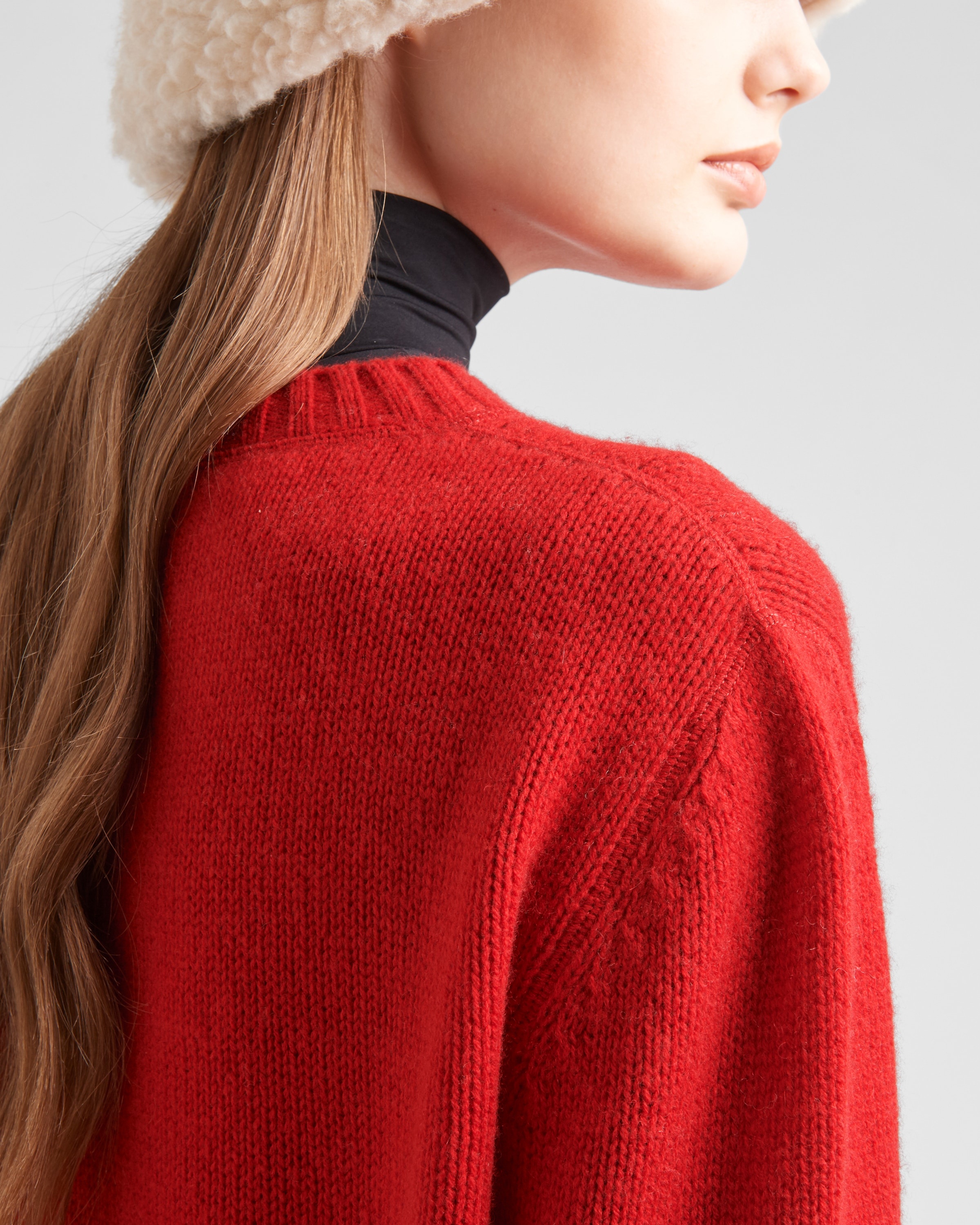 Wool and cashmere crew-neck sweater - 4