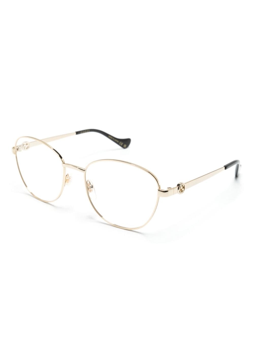 Interlocking G round-frame glasses - 2