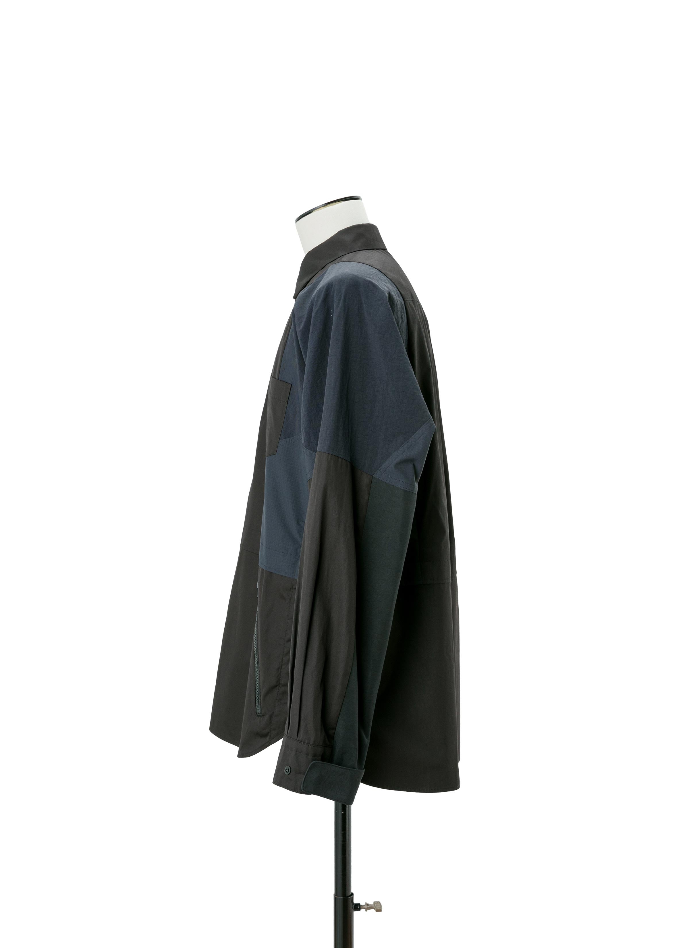Poplin x Taslan nylon shirt - 2
