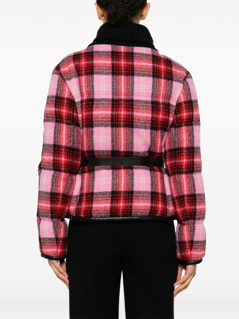 Zambeze plaid puffer jacket 4