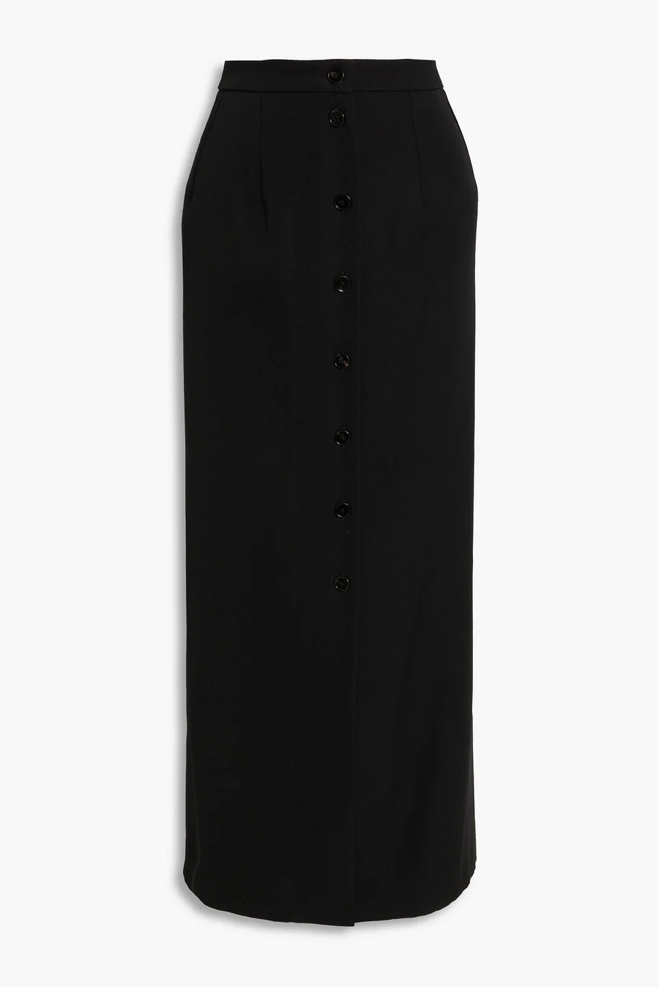 Wool-crepe maxi skirt - 1