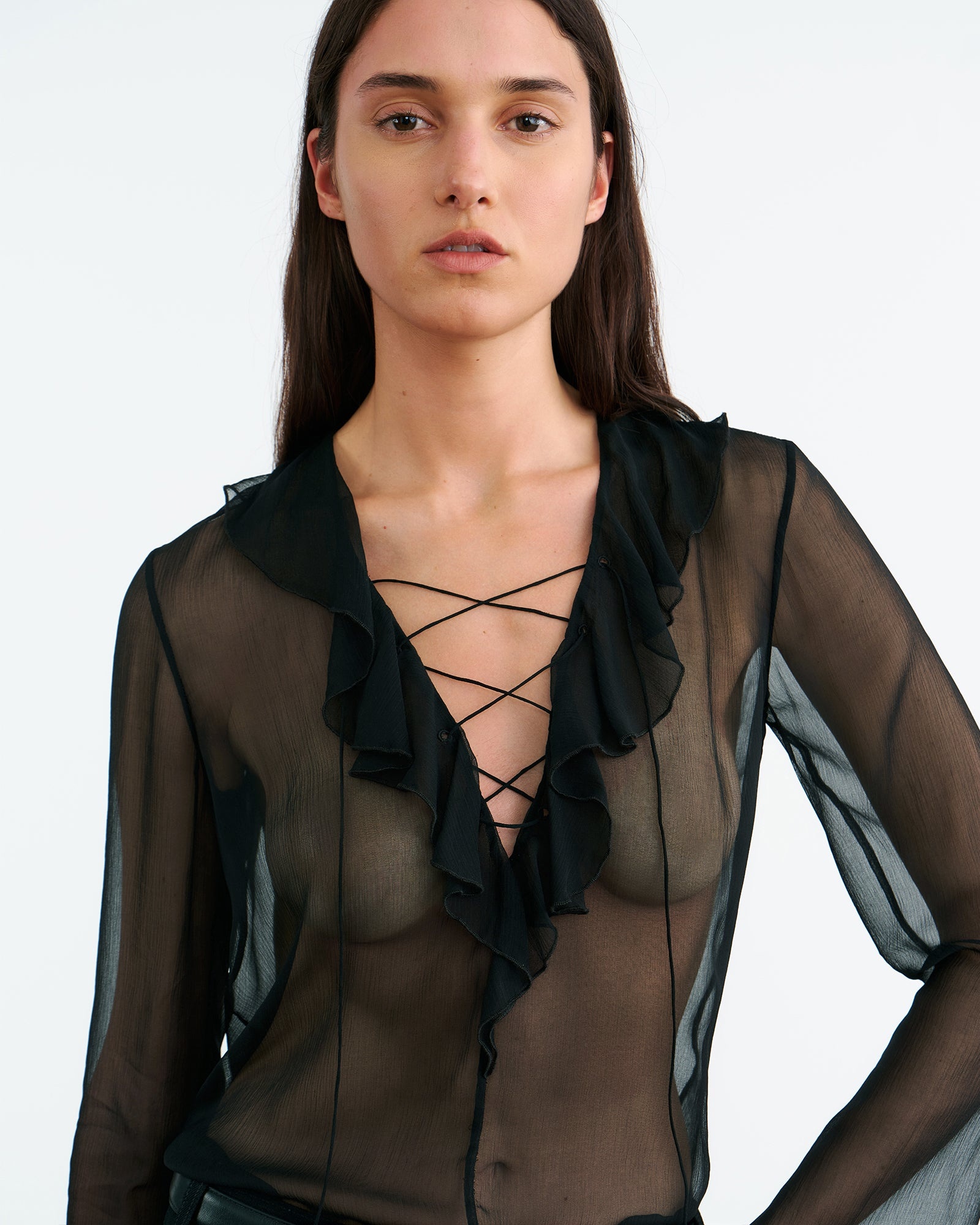GISELLA SILK BLOUSE - 3