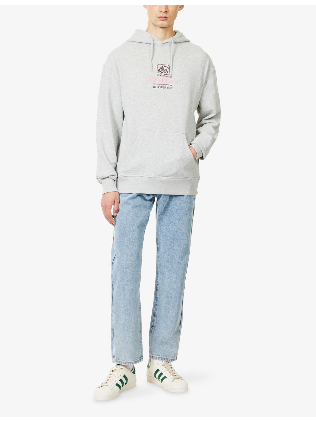 Serve It Best Popover Embroidered Cotton-Jersey Hoody - 2