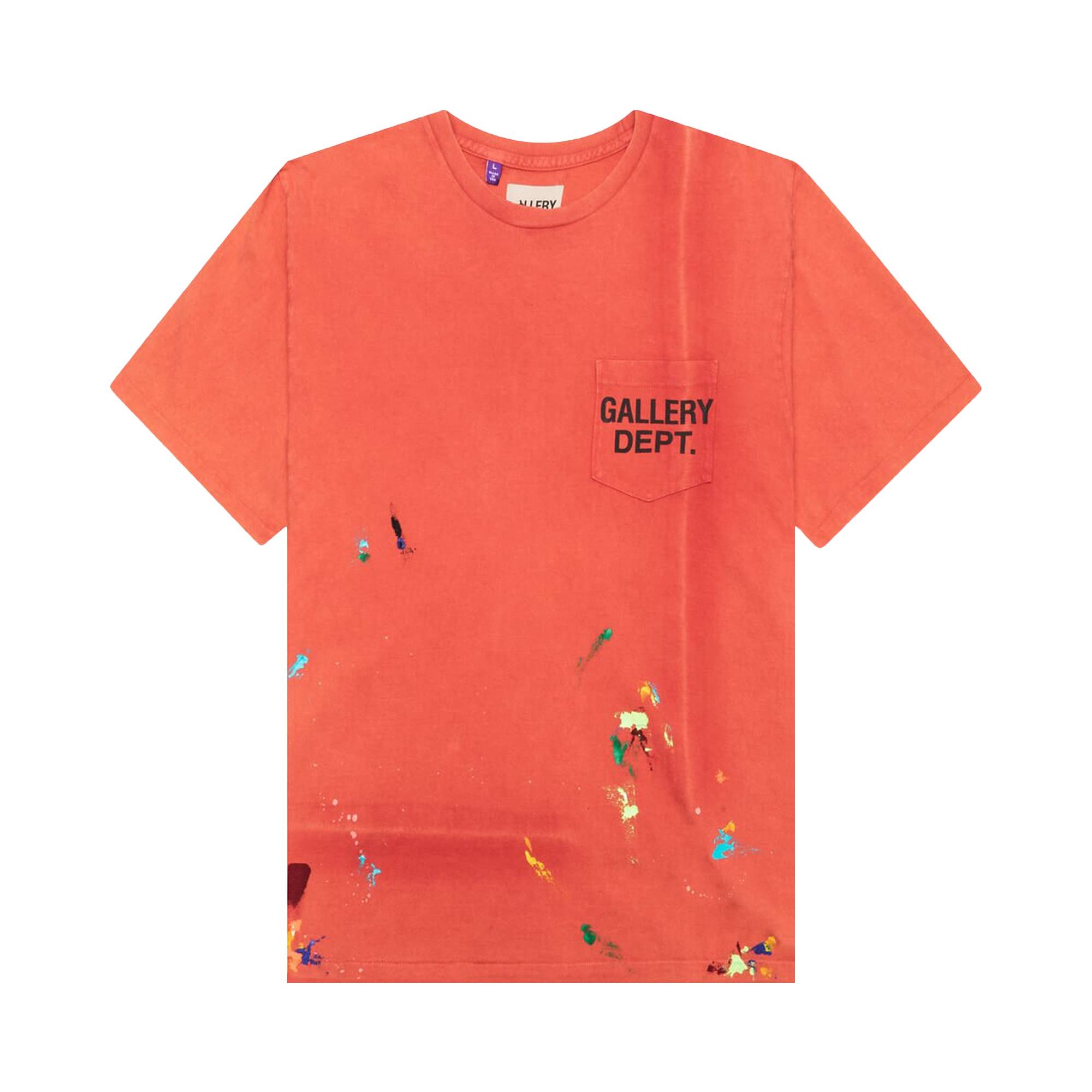 Gallery Dept. Vintage Logo Painted Tee 'Red' - 1