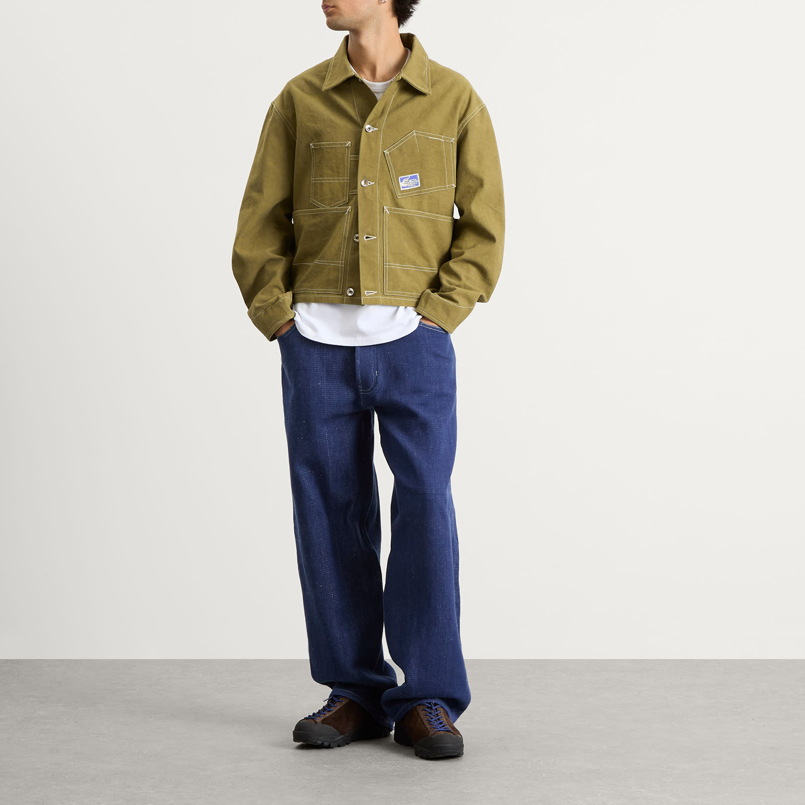 Story mfg Station Canvas Wonky-Wear Jacket - 4
