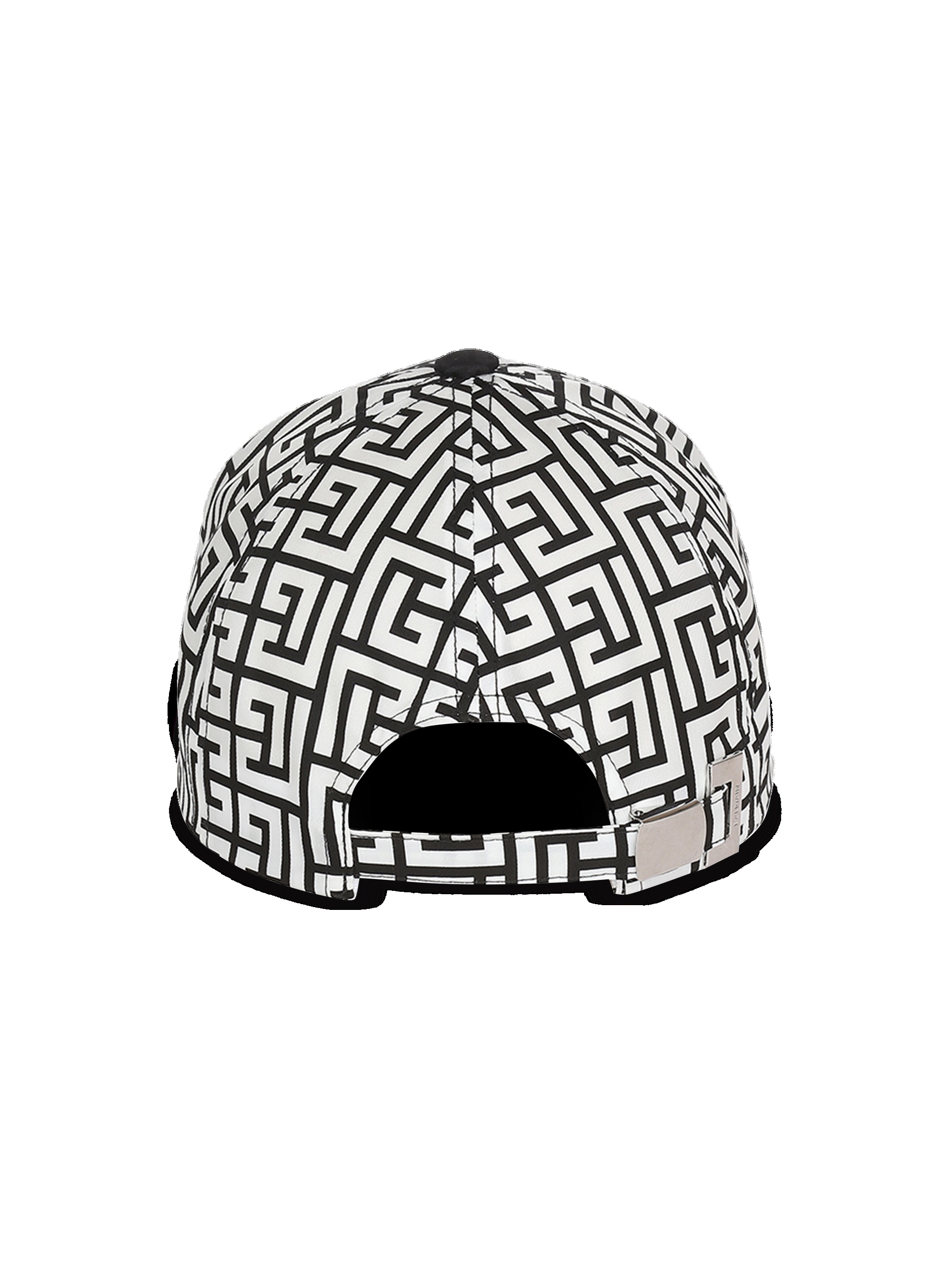 Nylon cap with Balmain monogram - 4