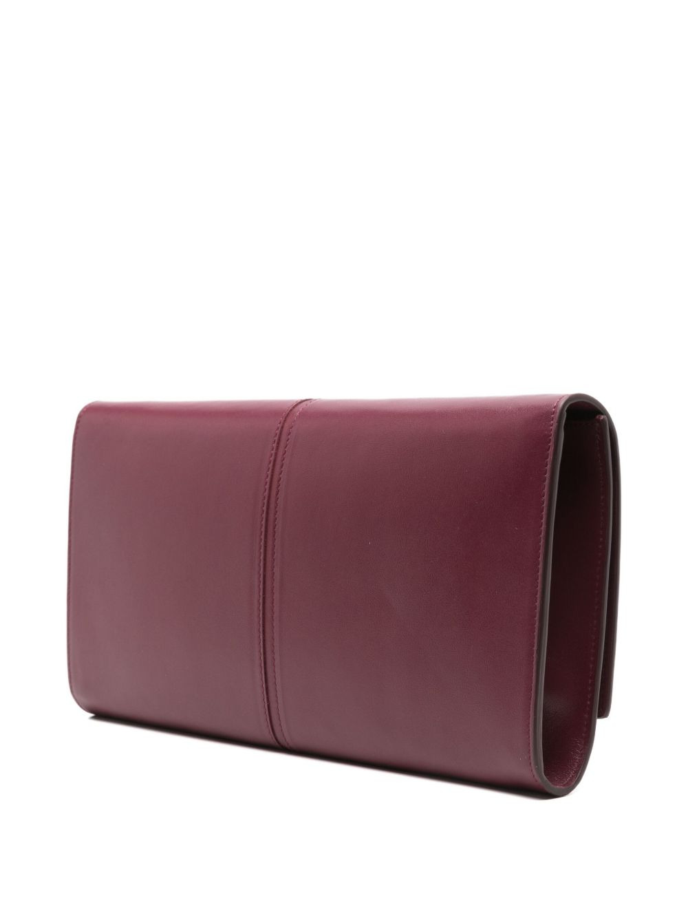 leather clutch bag - 2