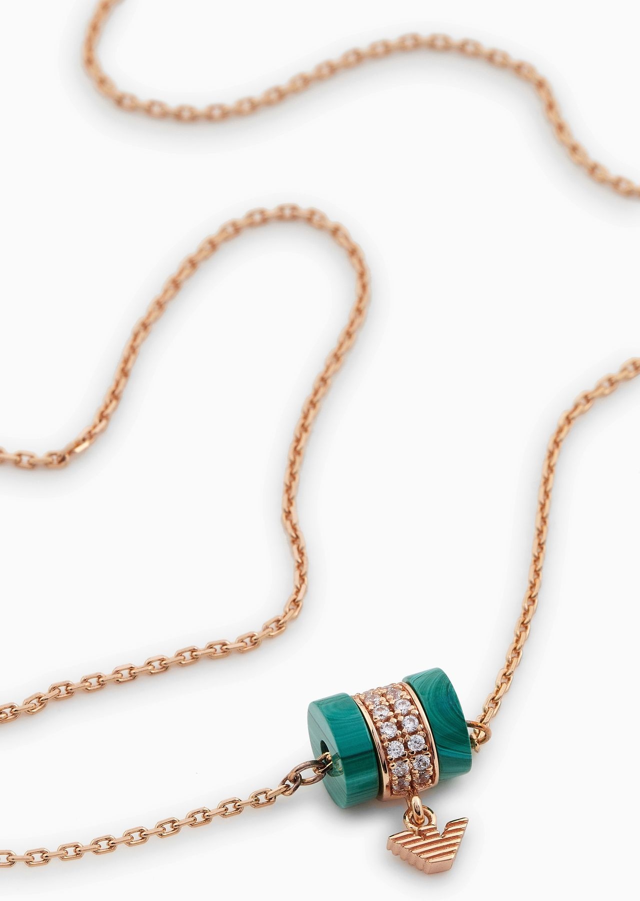Green Malachite Components Necklace - 2