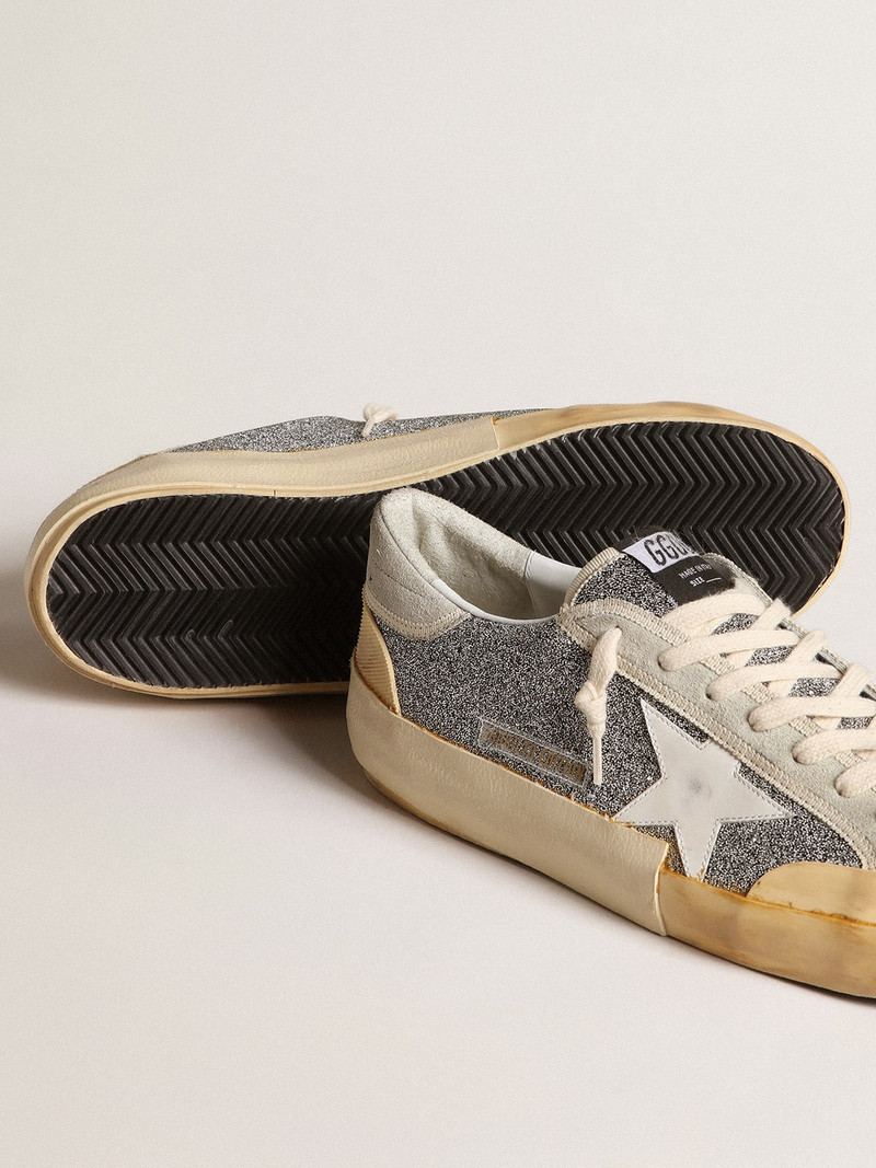 Men’s Super-Star LAB with white star and Swarovski glitter upper 3