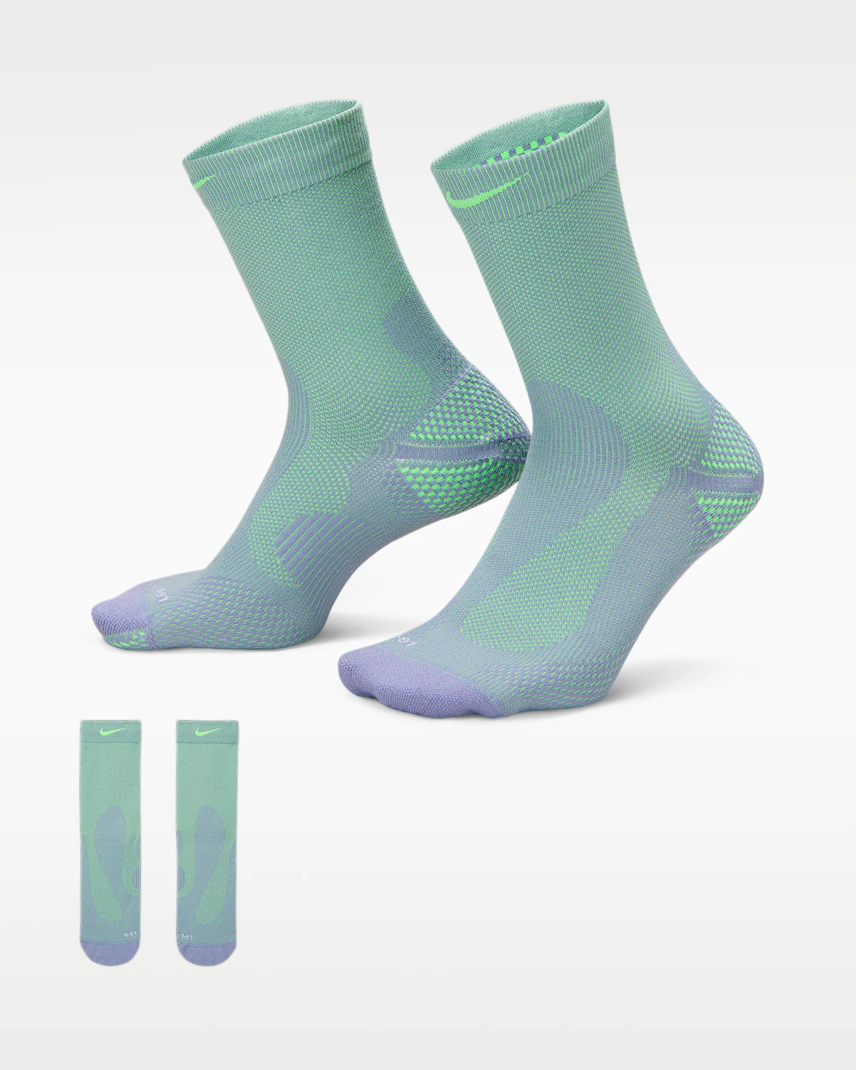 Nike Running Lightweight Crew Socks (1 Pair) - 1