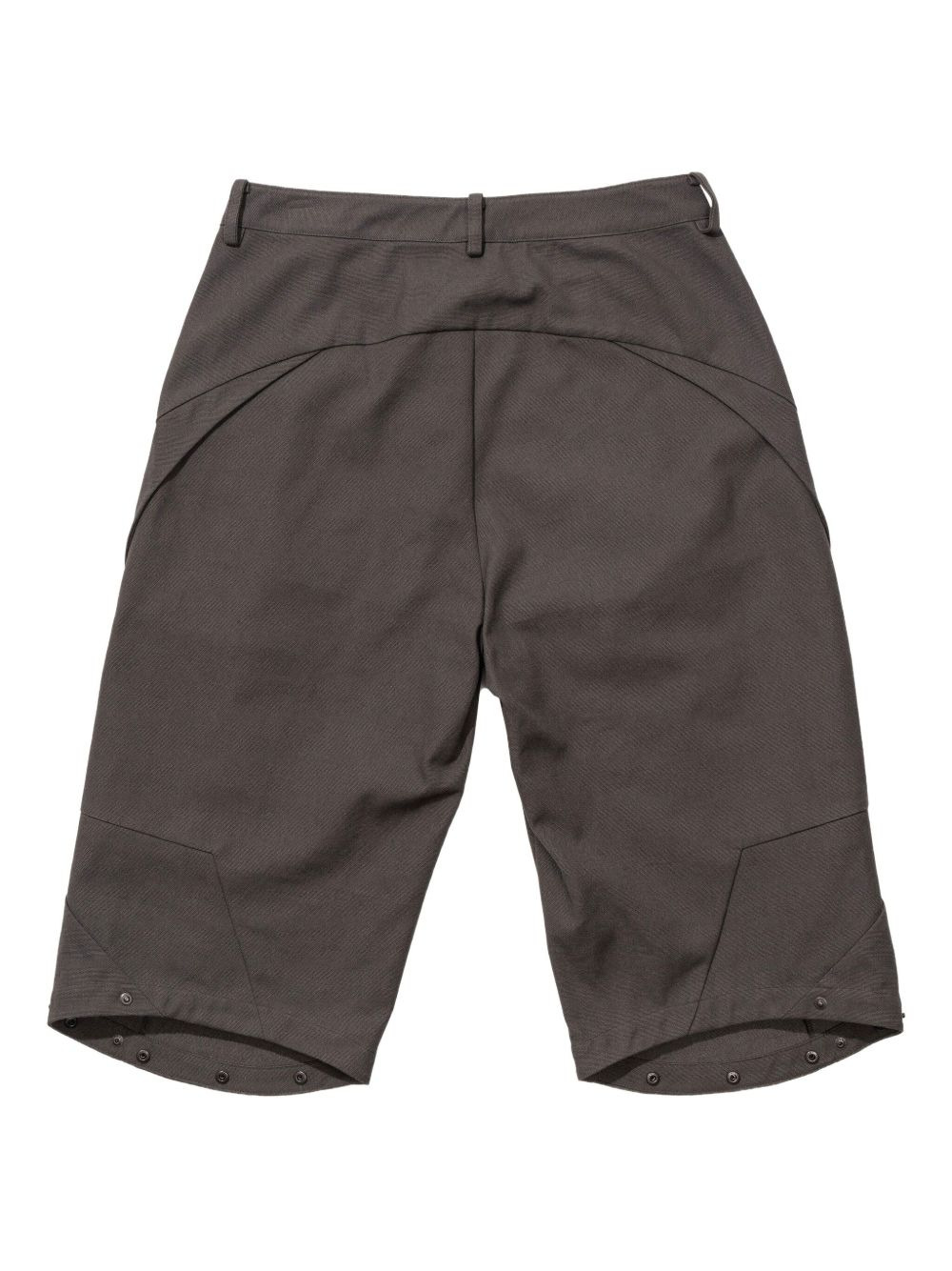 pleated panelled trousers - 4