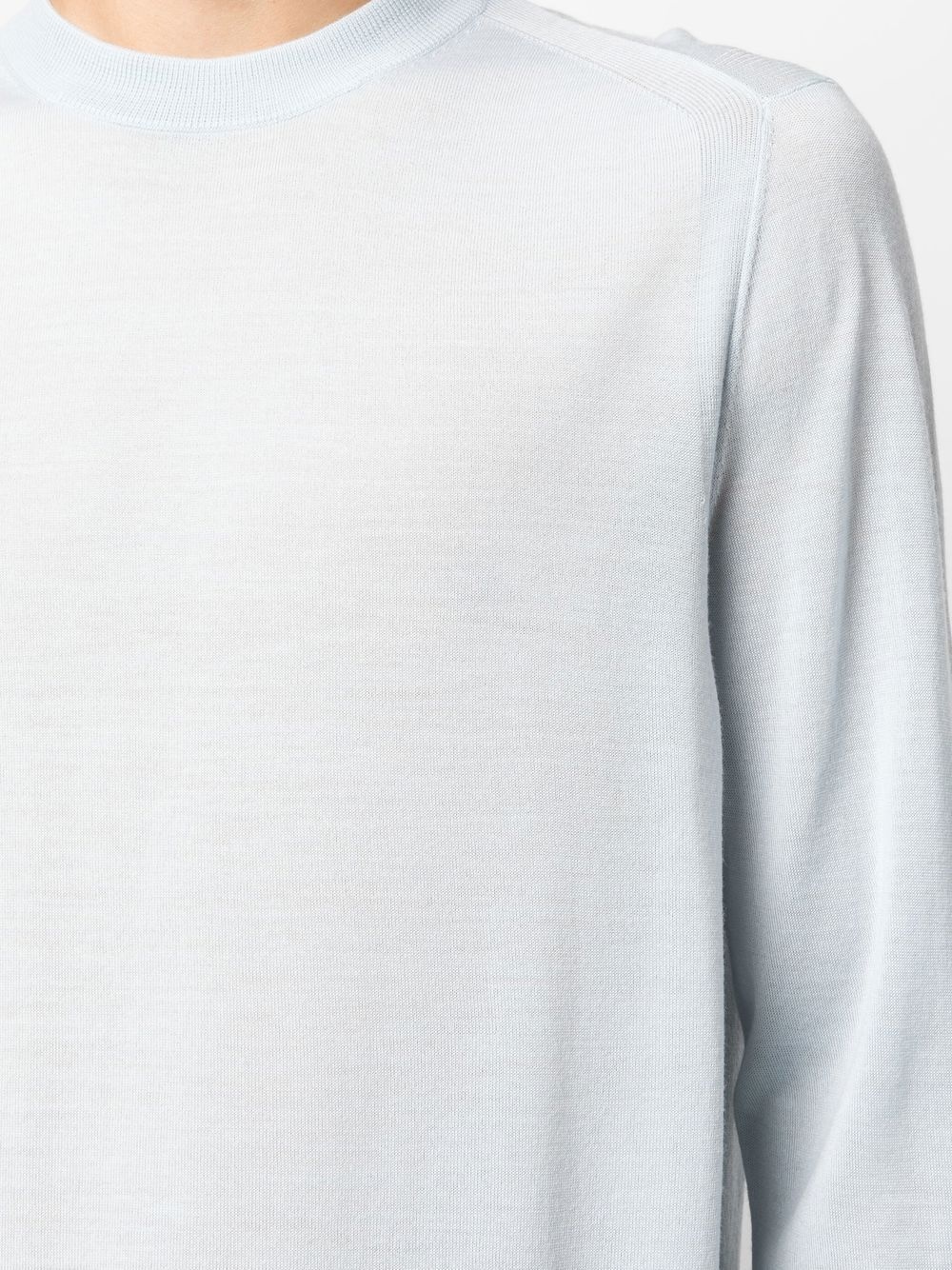 crew-neck long-sleeve jumper - 5