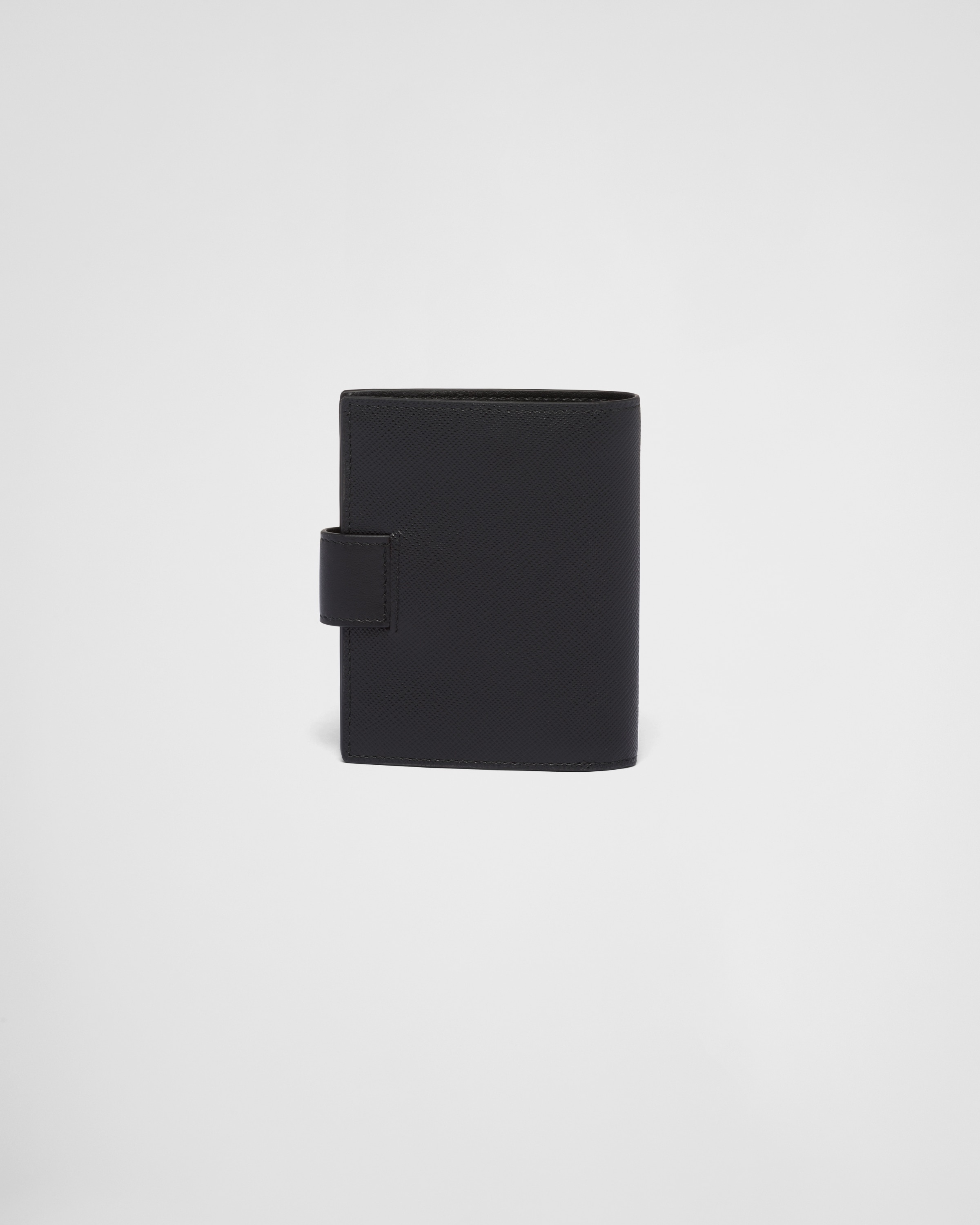 Small Saffiano and smooth leather wallet - 3