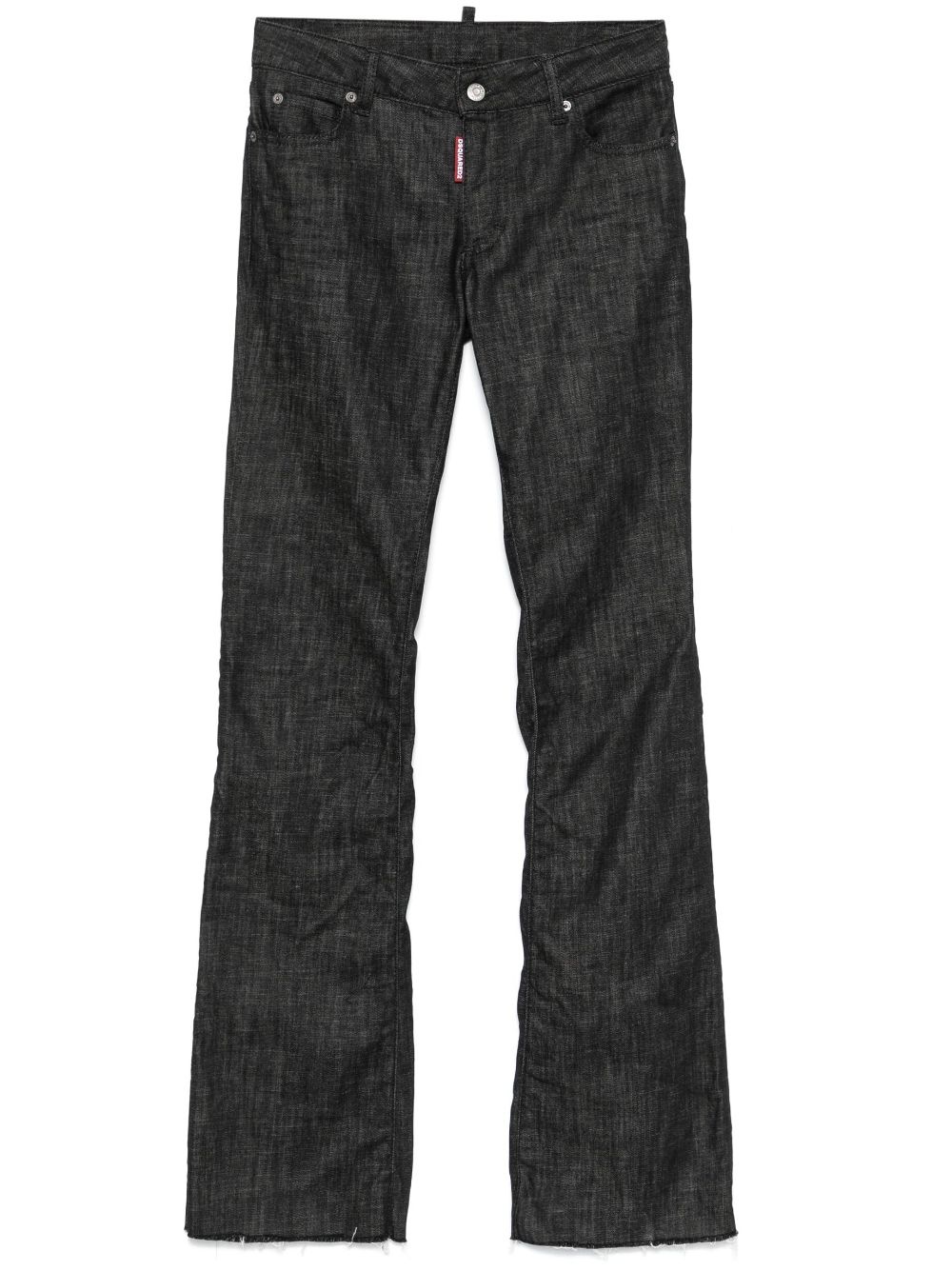 medium-rise flared jeans - 1