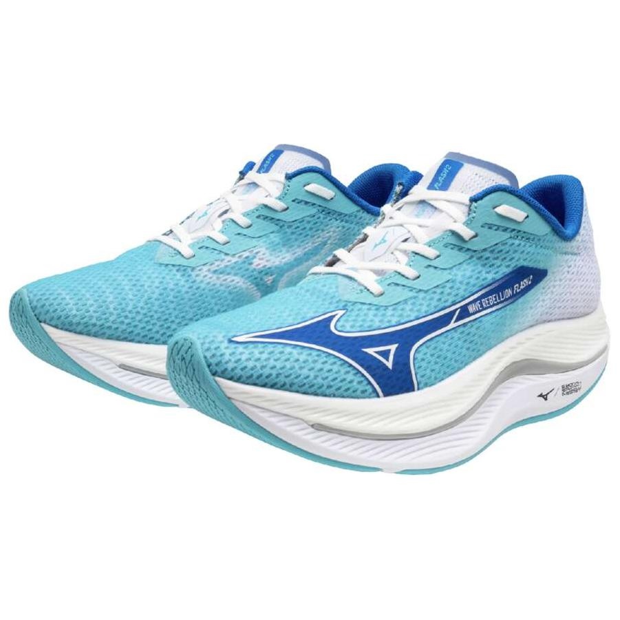 Mizuno Wave Rebellion Flash 2 'Blue White' J1GC243551 - 3