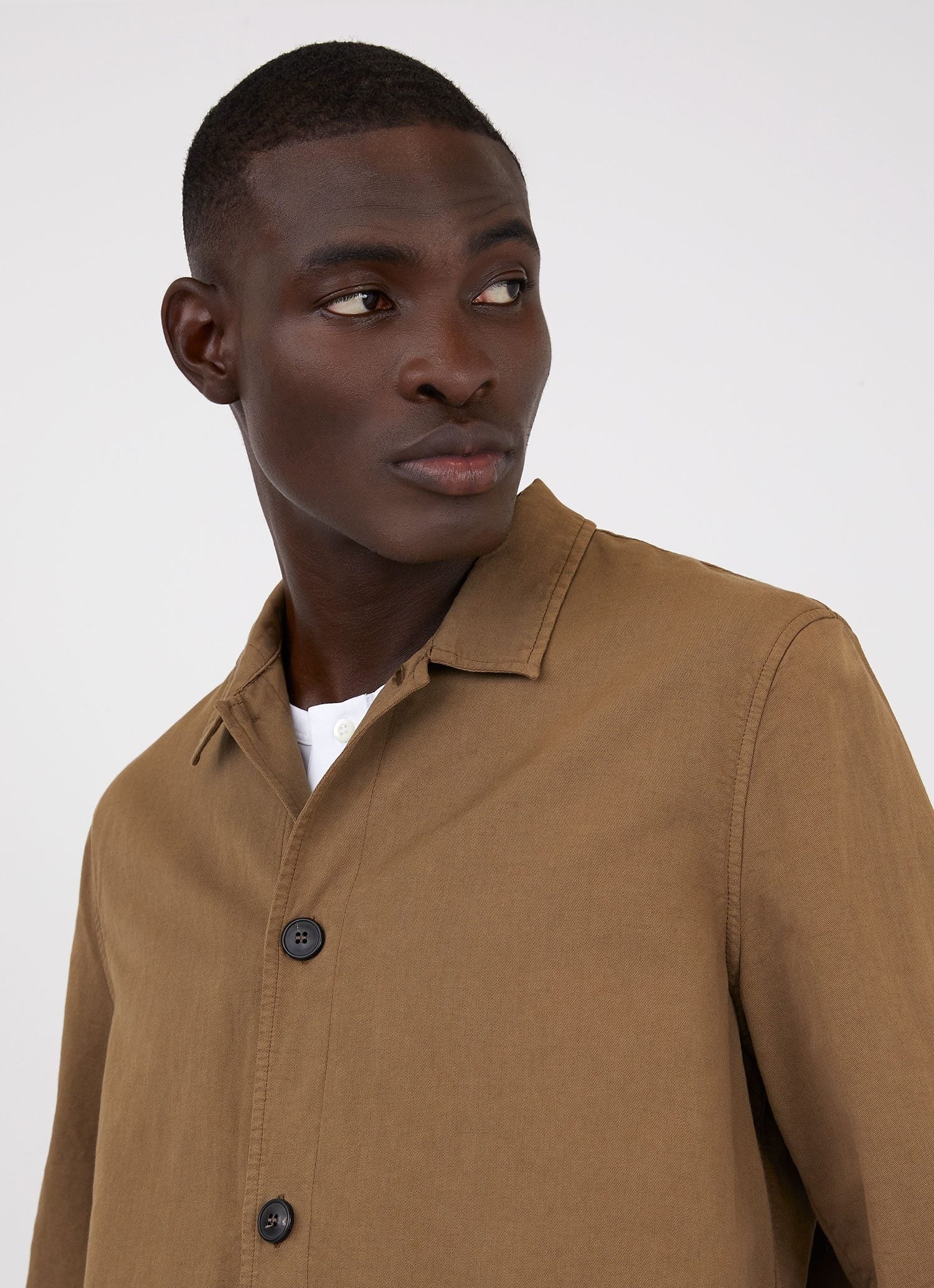 Cotton Linen Twin Pocket Jacket - 5