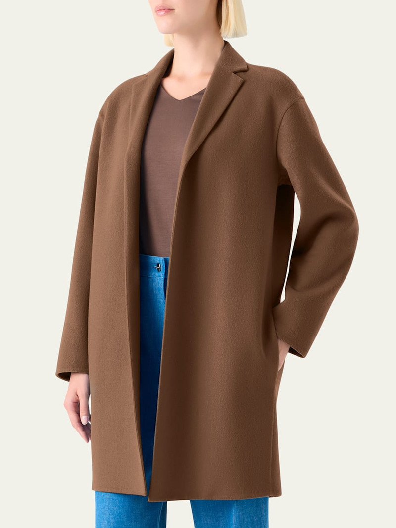 AKRIS Mae Cashmere Top Coat outlook