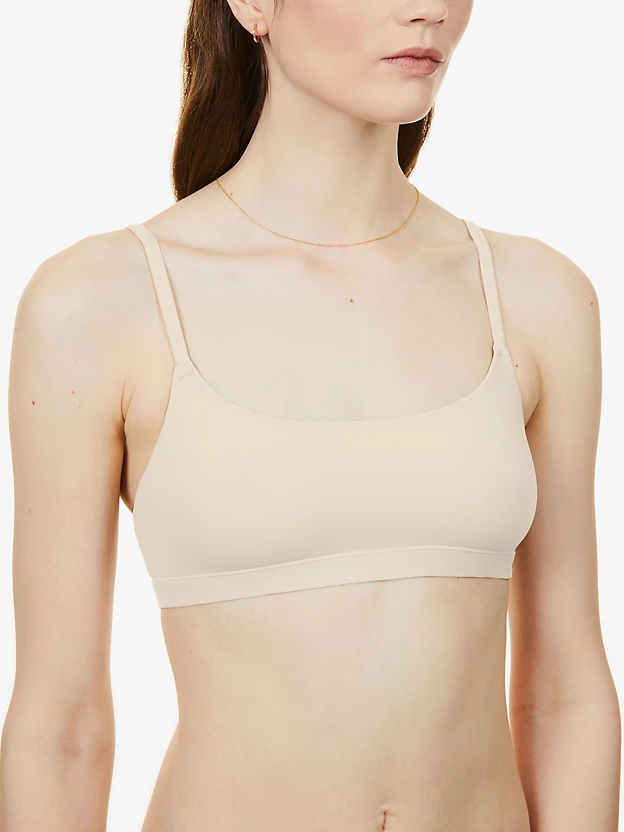 Fits Everybody scooped stretch-woven bra - 5