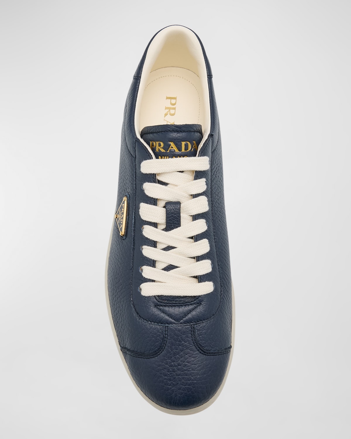 Men's Lane Deerskin Low-Top Sneakers - 7