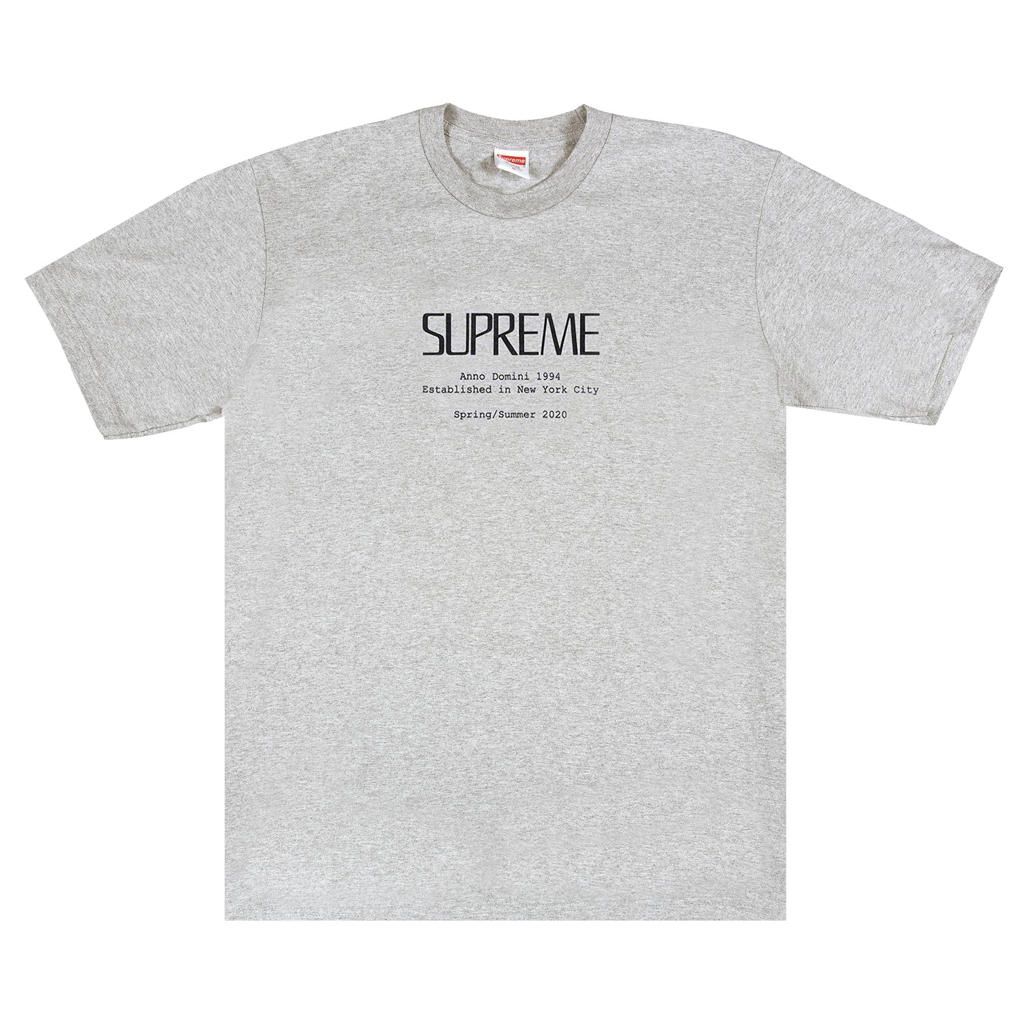 Supreme Anno Domini Tee 'Heather Grey' - 1