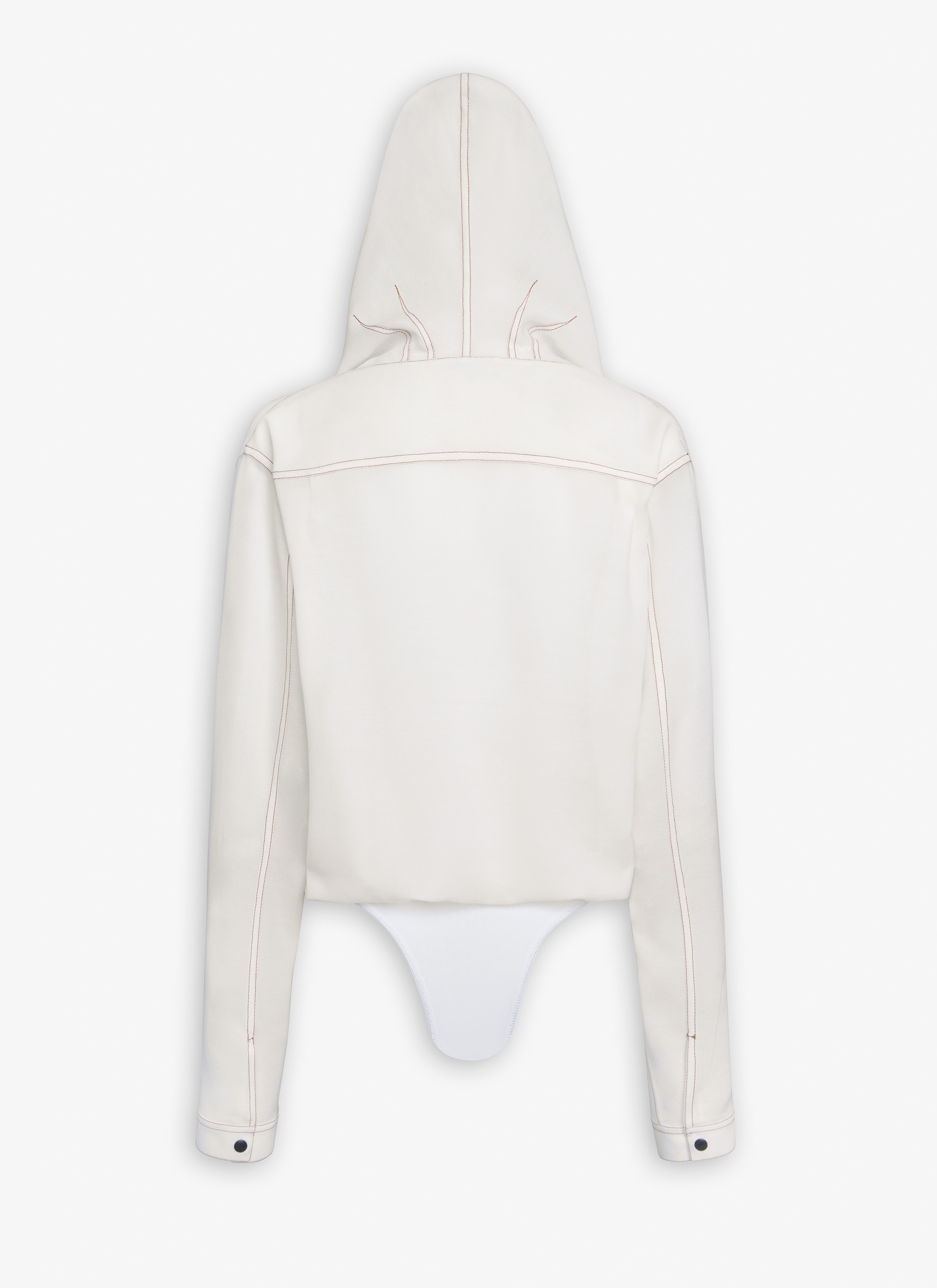 HOODED BODY SHIRT - 4