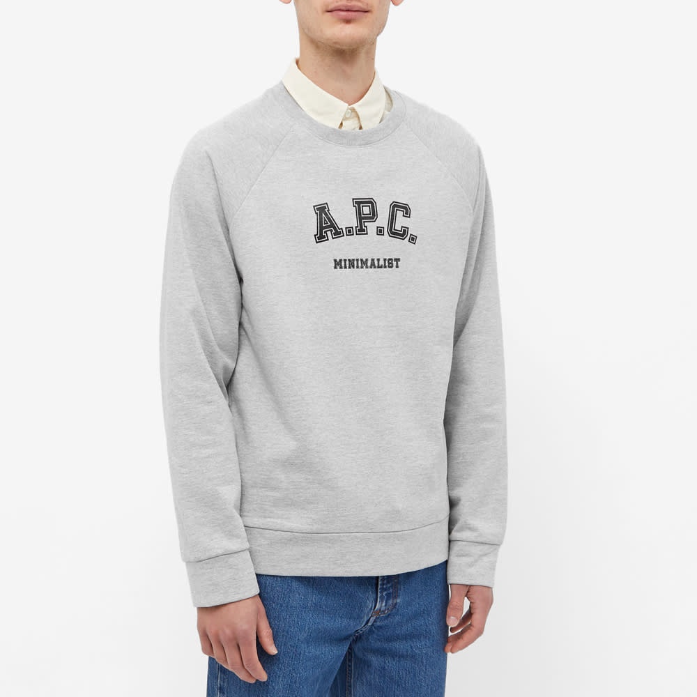 A.P.C. Phil Varsity Logo Sweat - 4