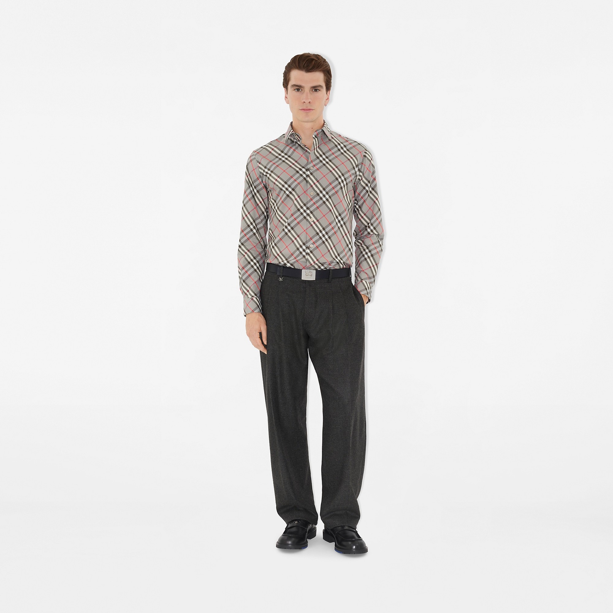 Check Cotton Shirt - 2