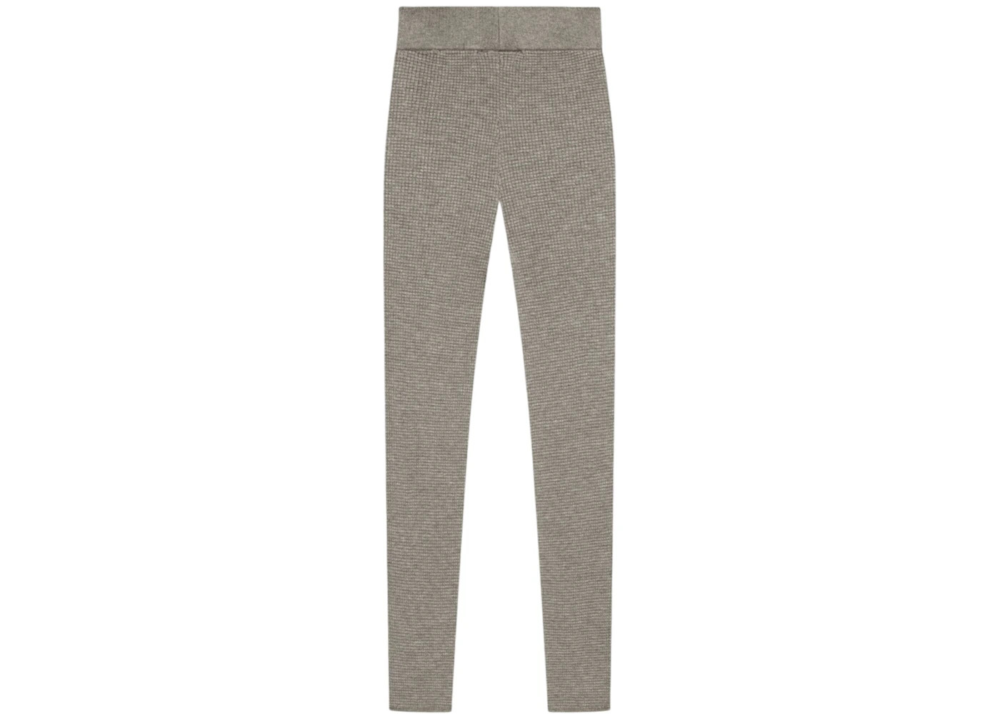 Fear of God Essentials Women's Waffle Legging Heather Gray - 2