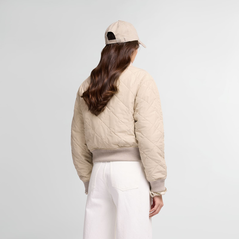 Quilted bomber jacket 6
