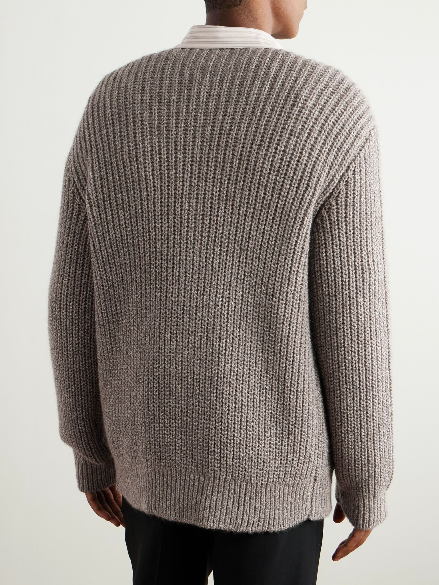 Gert Knitted Cardigan Neutral - 3