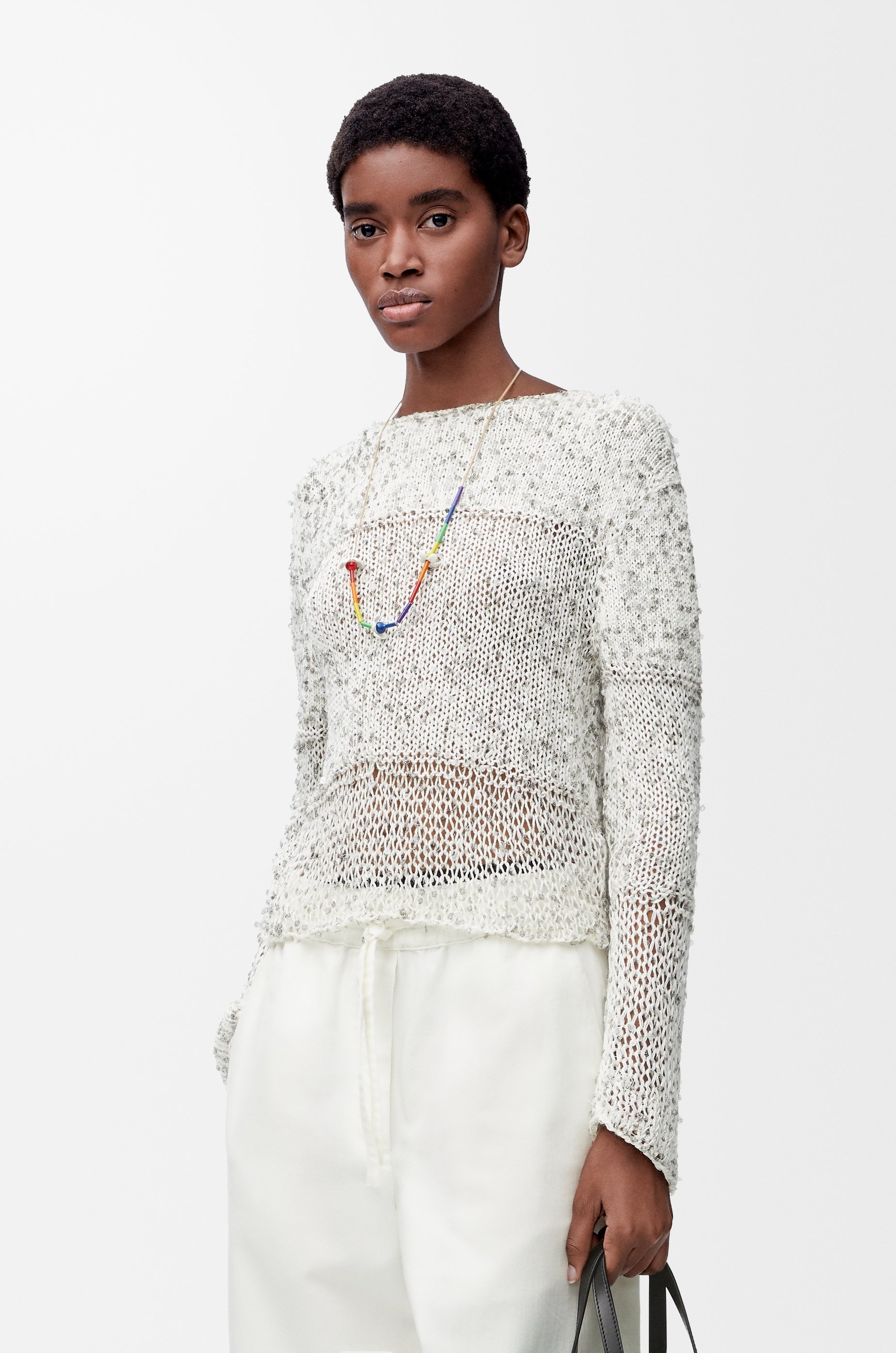 Sweater in cotton blend - 3