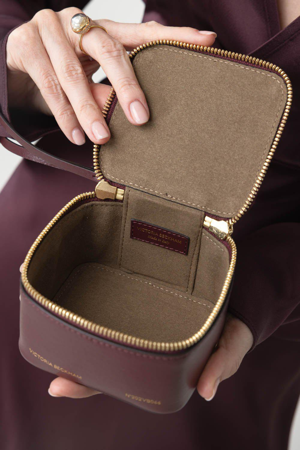 Vanity Micro Clutch - Burgundy - 4