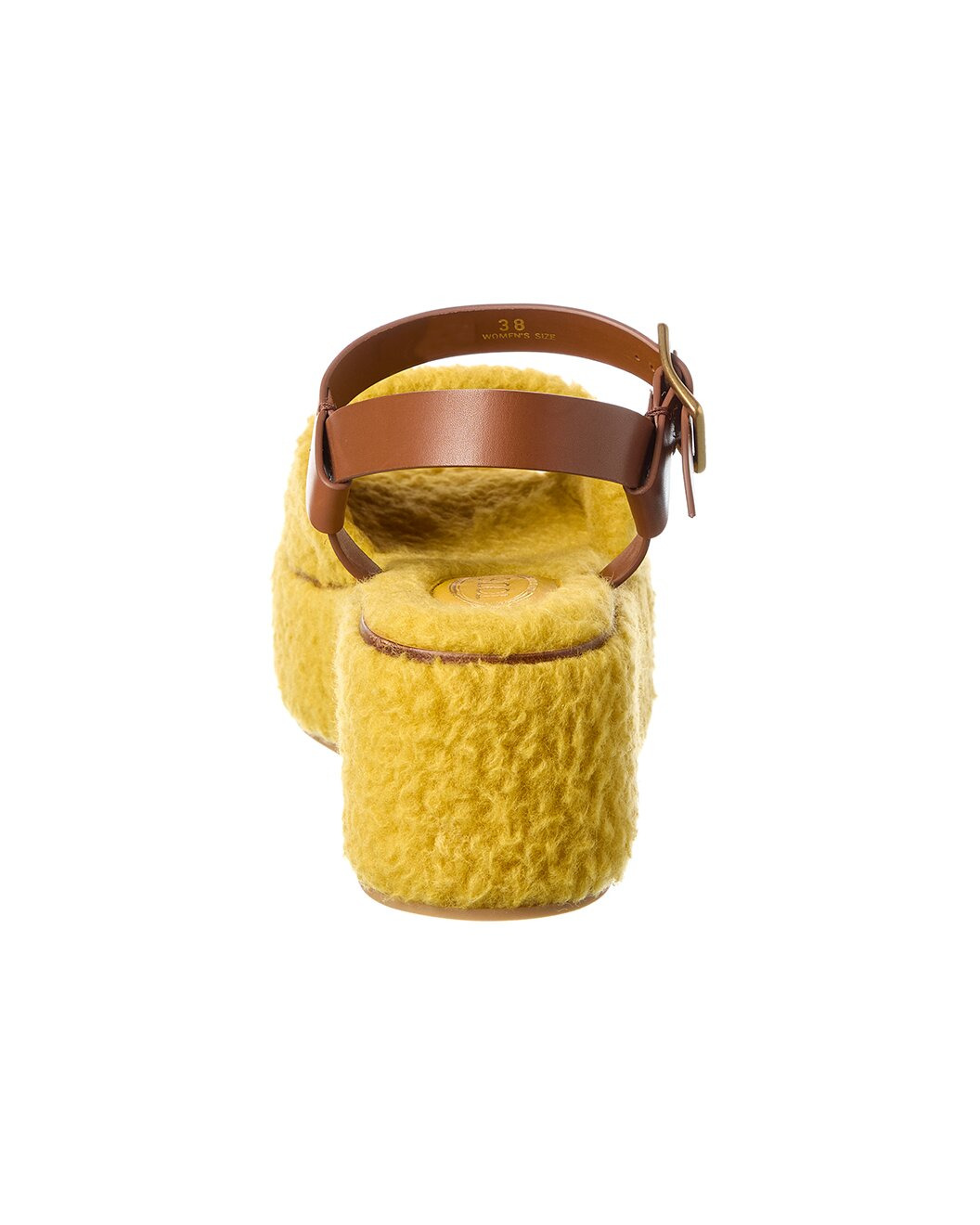 TOD’s Shearling & Leather Platform Sandal - 3