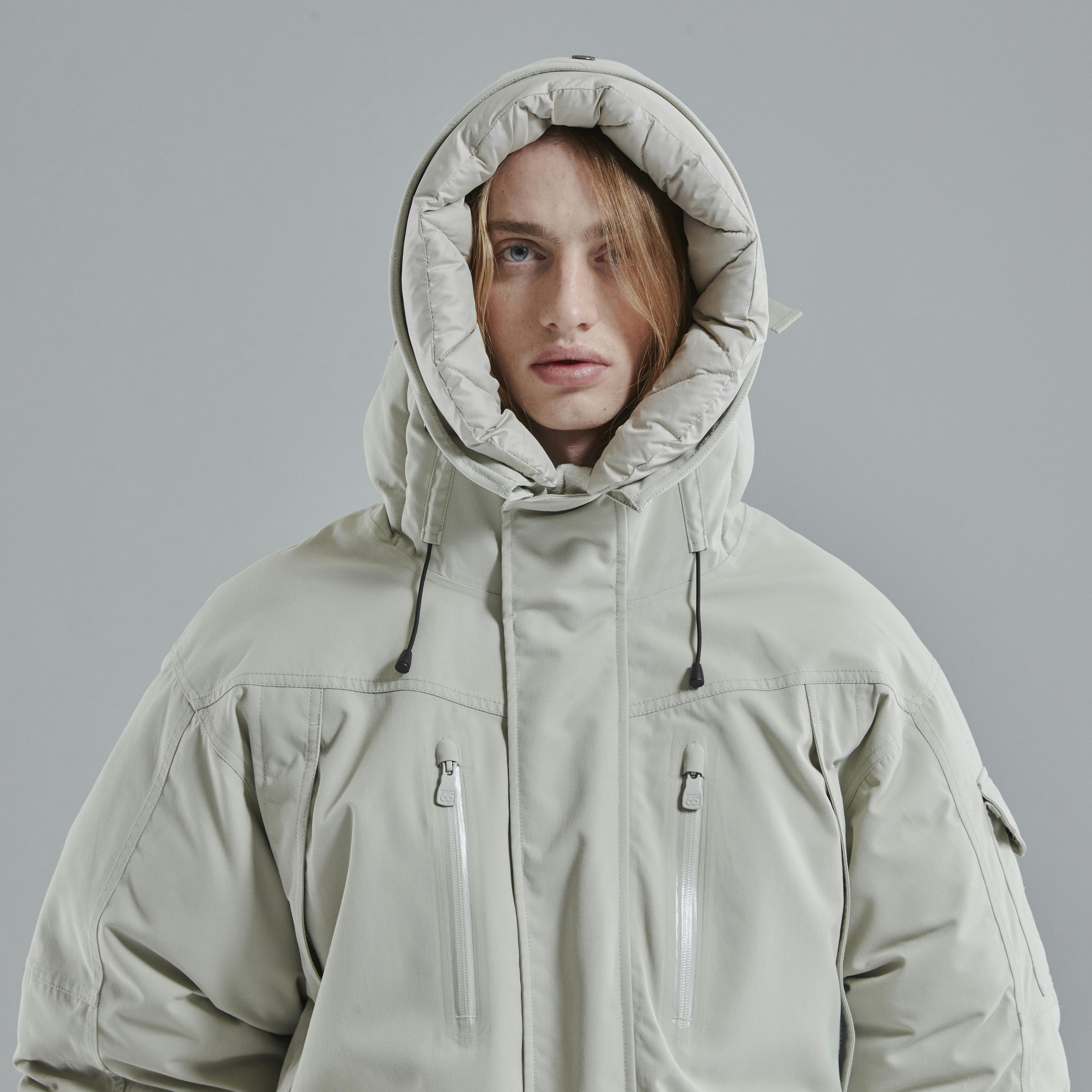 Jökla Arctic professional vegan parka with hood trim - 5