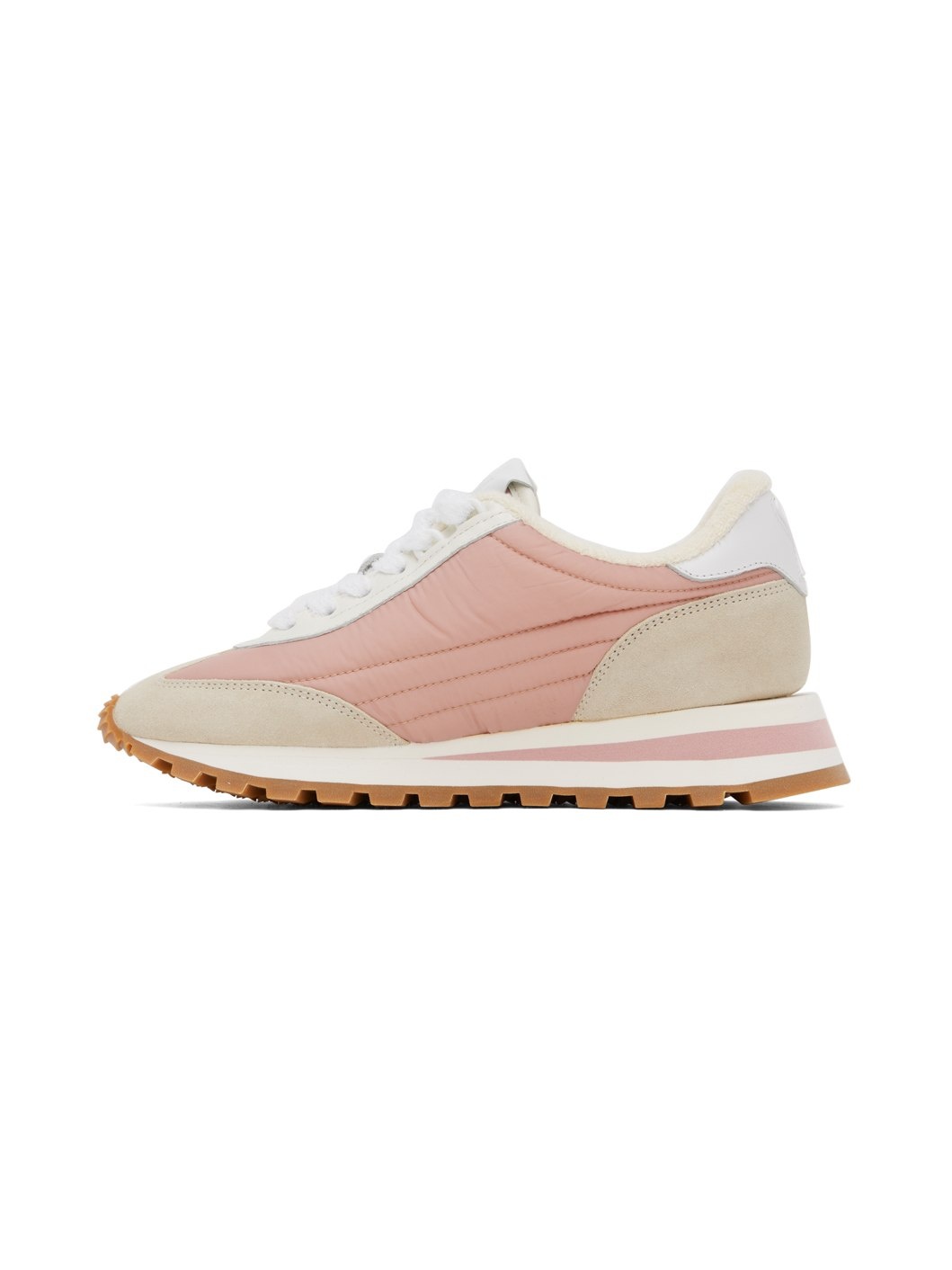 Pink & White Ami Rush Sneakers - 3