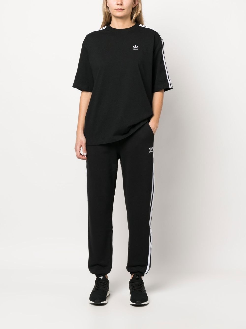 embroidered-logo detail track pants - 2