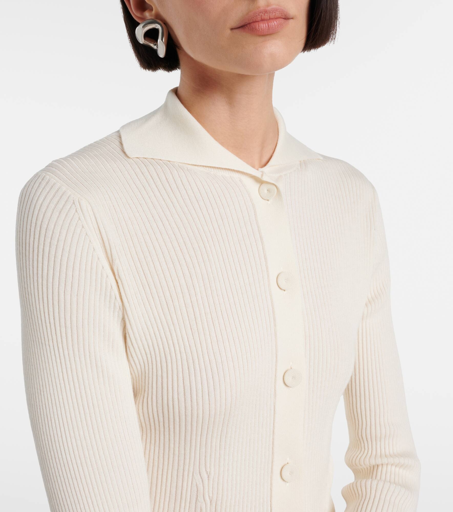 Cropped cardigan - 5