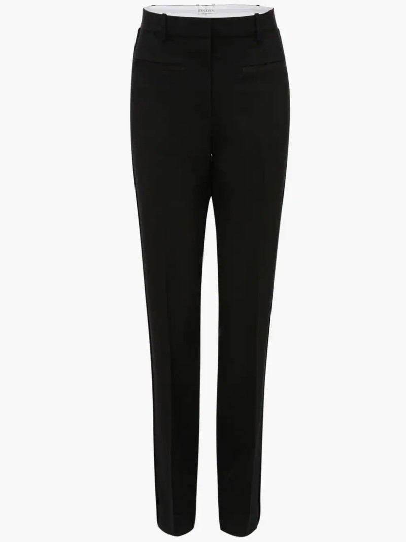 SLIM LEG TUXEDO TROUSERS 1