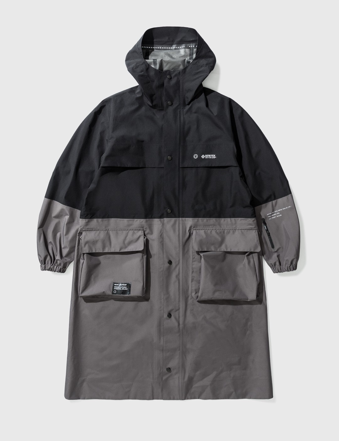 MONCLER FRGMT HIROSHI FUJIWARA NEMBUS LONG COAT - 1