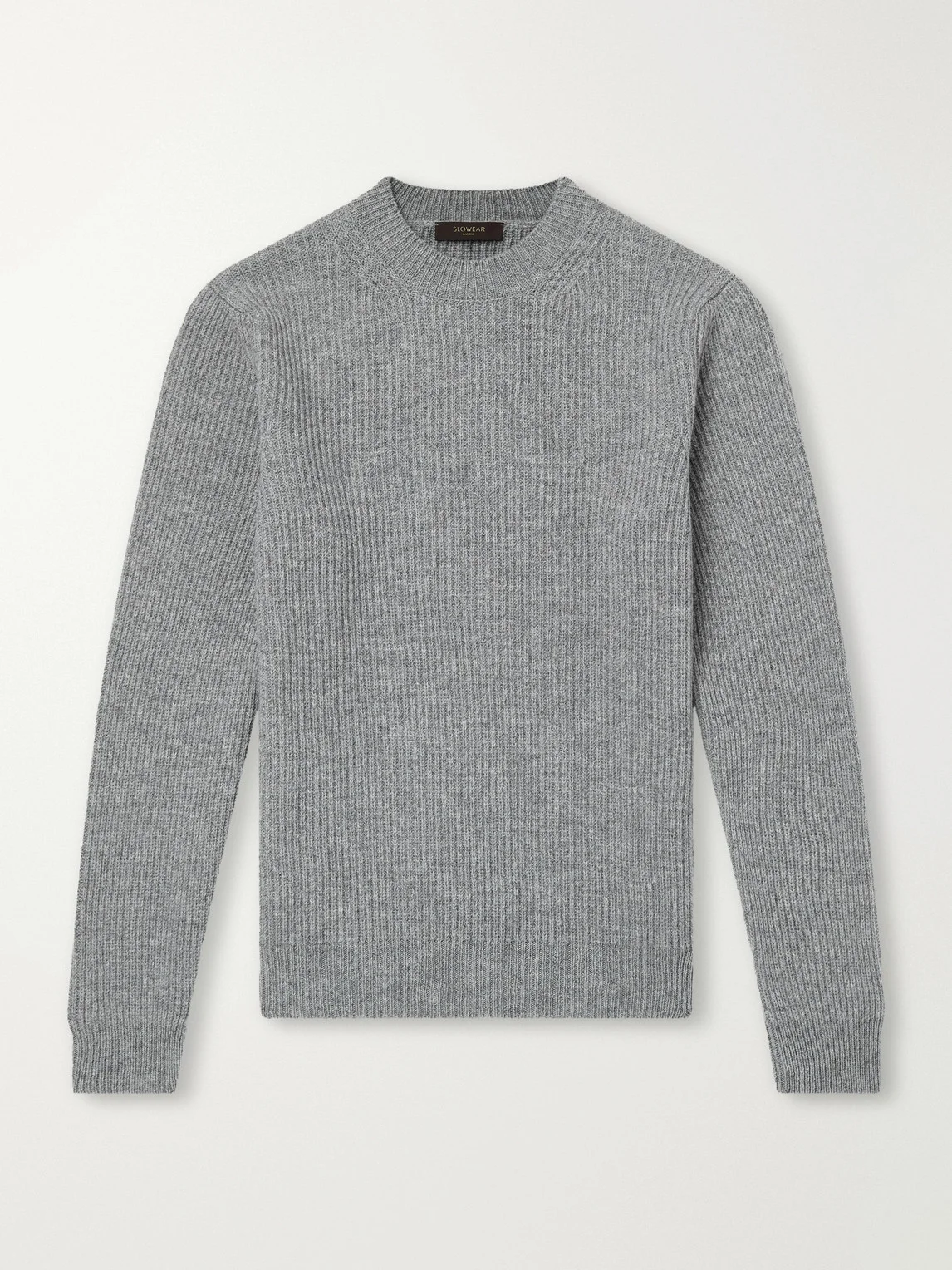 Zanone Slim-Fit Ribbed Wool Sweater - 1