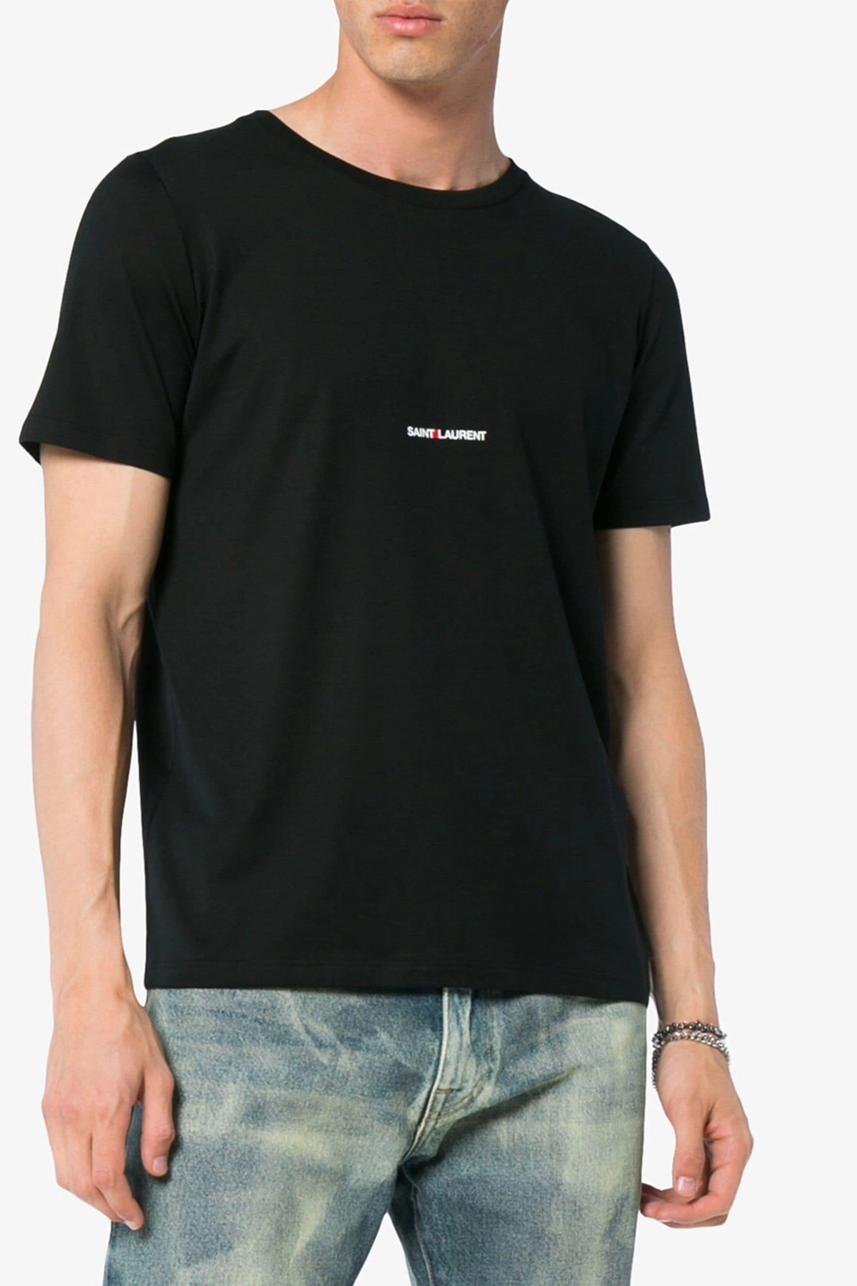 'Saint Laurent rive gauche' T-shirt - 2