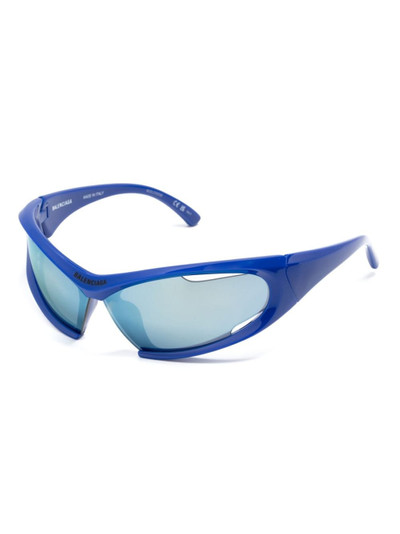 BALENCIAGA Dynamo oversize-frame sunglasses outlook