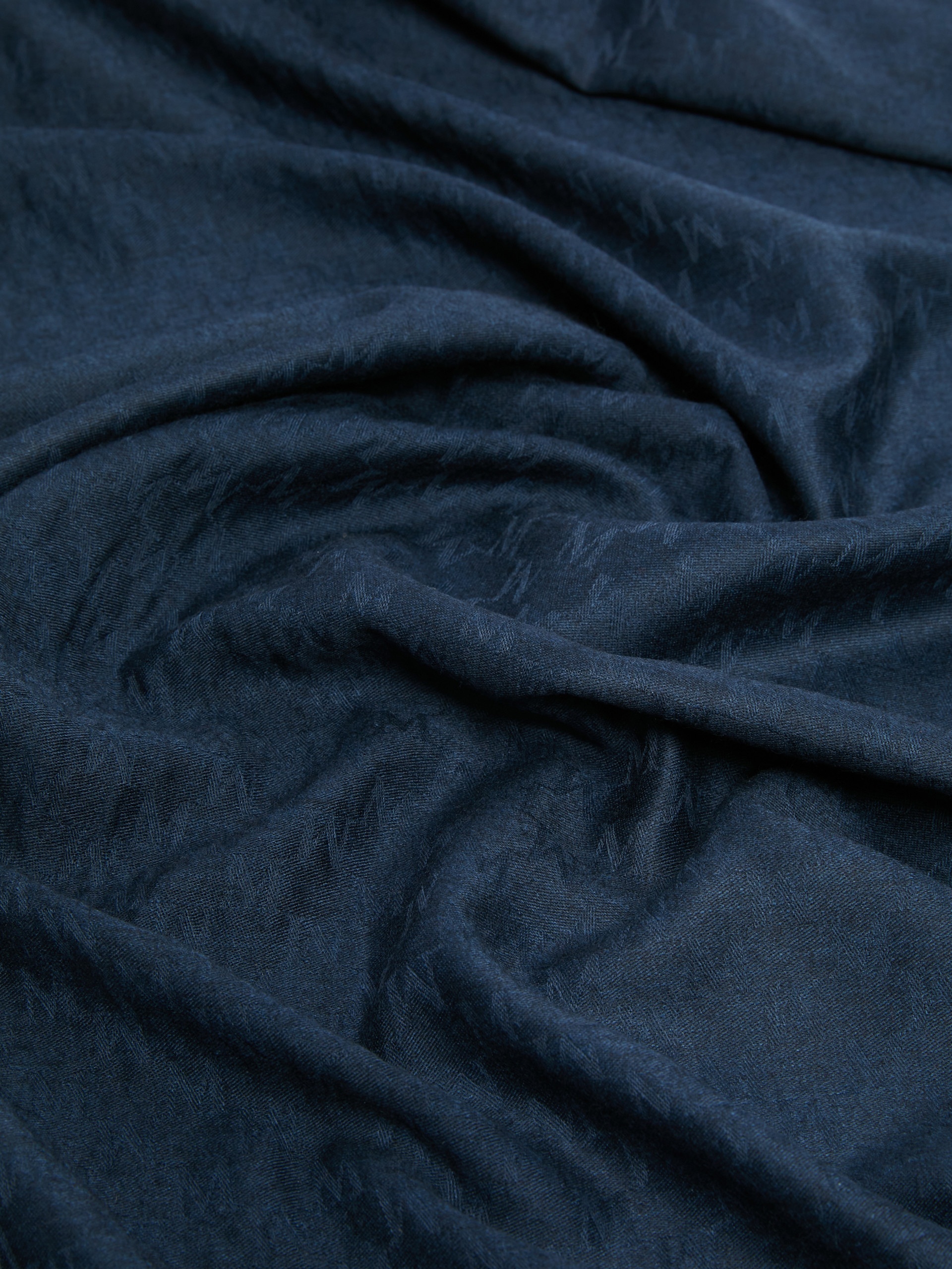 UMES Jacquard-knit wool and silk stole - 3
