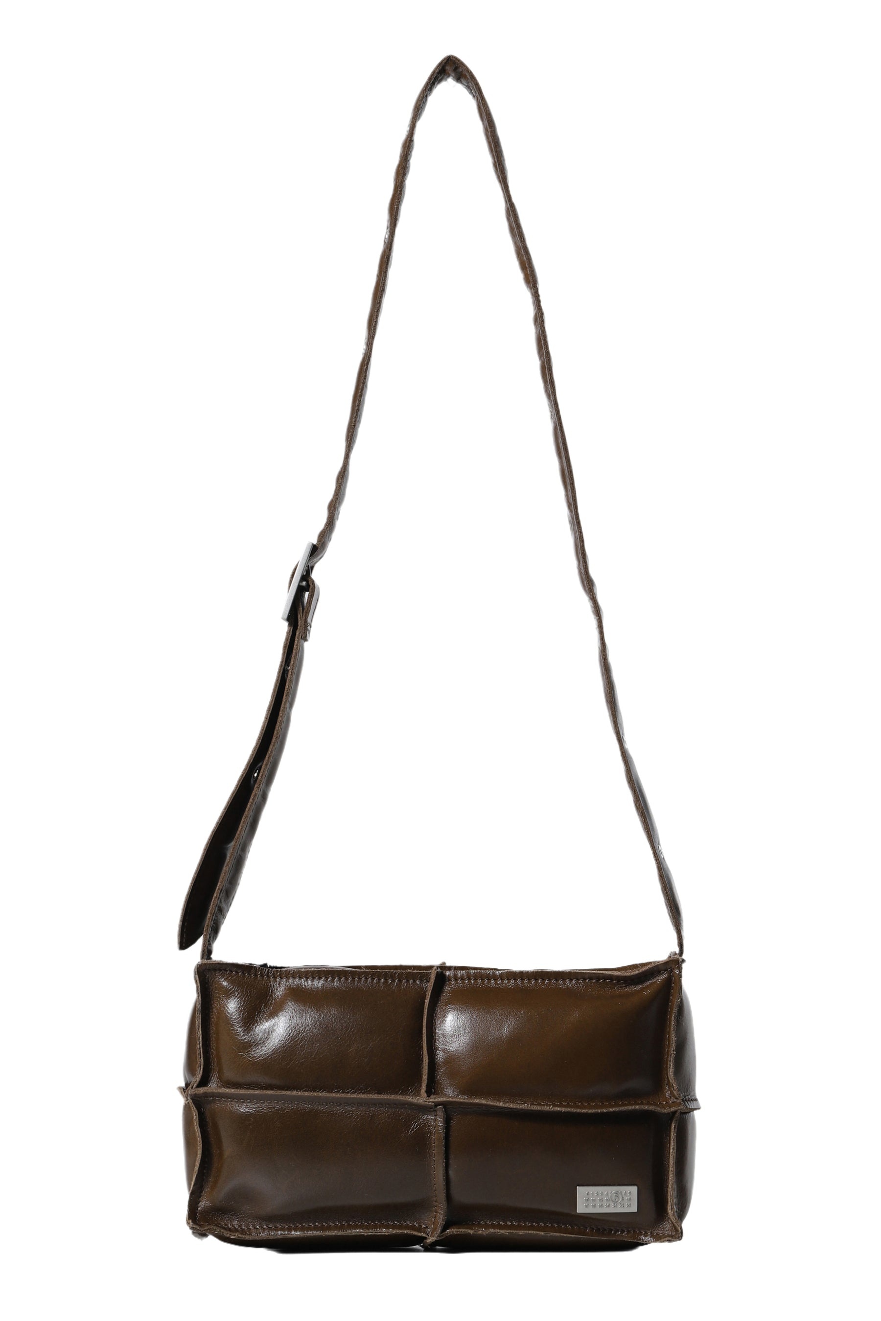 【MM6 Maison Margiela】 ミニ Numeric トップハンドル バッグ MM6 Maison Margiela（ｴﾑｴﾑｼｯｸｽ ﾒｿﾞﾝ ﾏﾙｼﾞｪﾗ）の「NUMERIC TOP