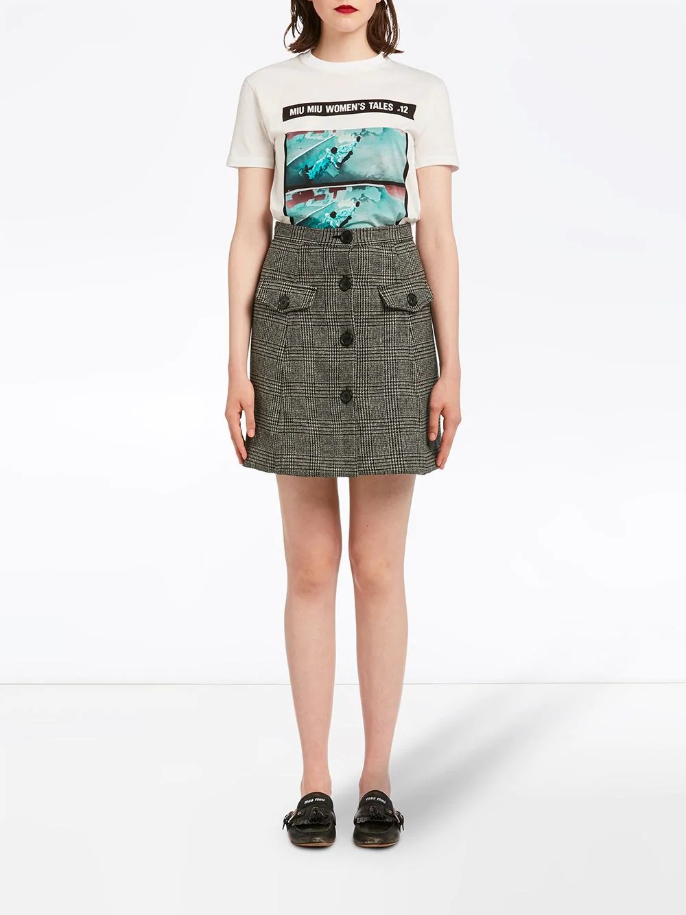 Miu Miu Tales jersey T-shirt - 2