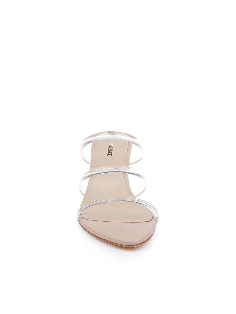L'AGENCE Ludovica Kitten-Heel Sandal outlook