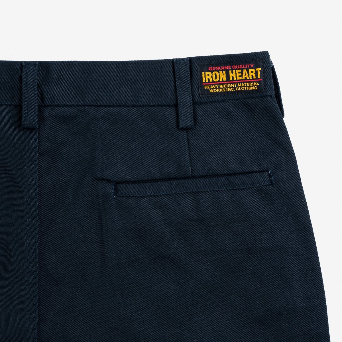 IH-731-NAV 12oz Heavy Cotton Relaxed Fit Chinos - Navy - 5